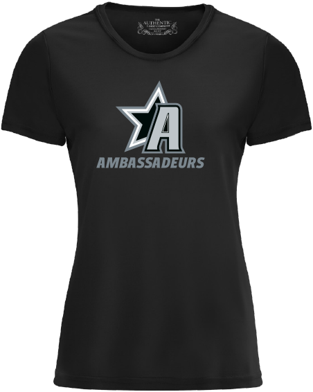 HOCKEY DE LA VALLÉE - L350 T-shirt sport Pro Team femme - DTF. DTF-1181 (AV) OU DTF-2408 (AV)