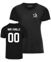 HOCKEY DE LA VALLÉE - L350 T-shirt sport Pro Team femme - DTF. DTF-330 (AVG) (NOIR) - TR. TS-1002 (DOS)