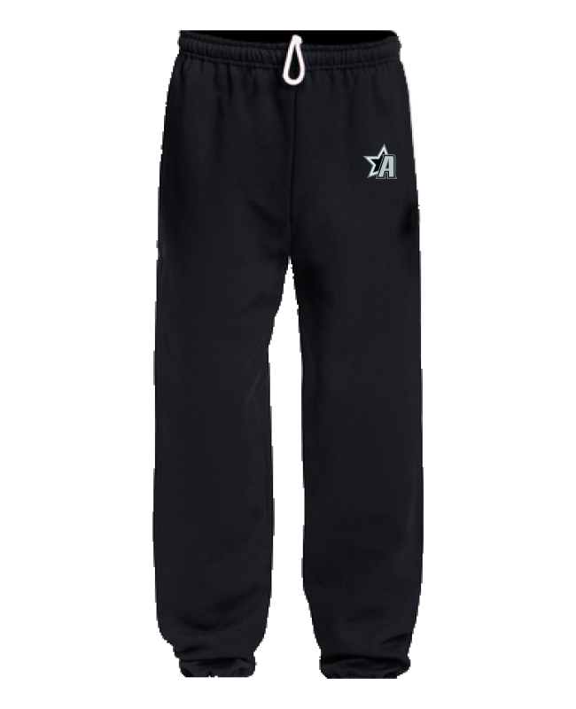 HOCKEY DE LA VALLÉE - 18200 Pantalon molletonné (NOIR) - DTF. DTF-330 (Z)