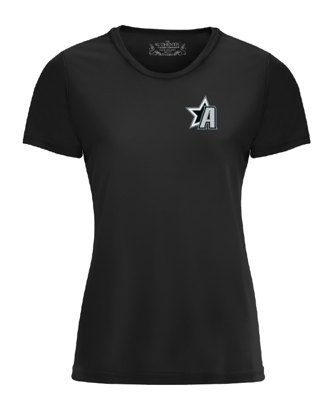 HOCKEY DE LA VALLÉE - L350 T-shirt sport Pro Team femme (NOIR) - DTF. DTF-330 (AVG)